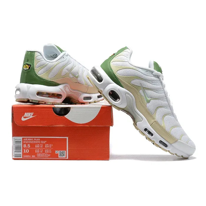 N1ke TN SNEAKERS White/Beige/OliveGreen