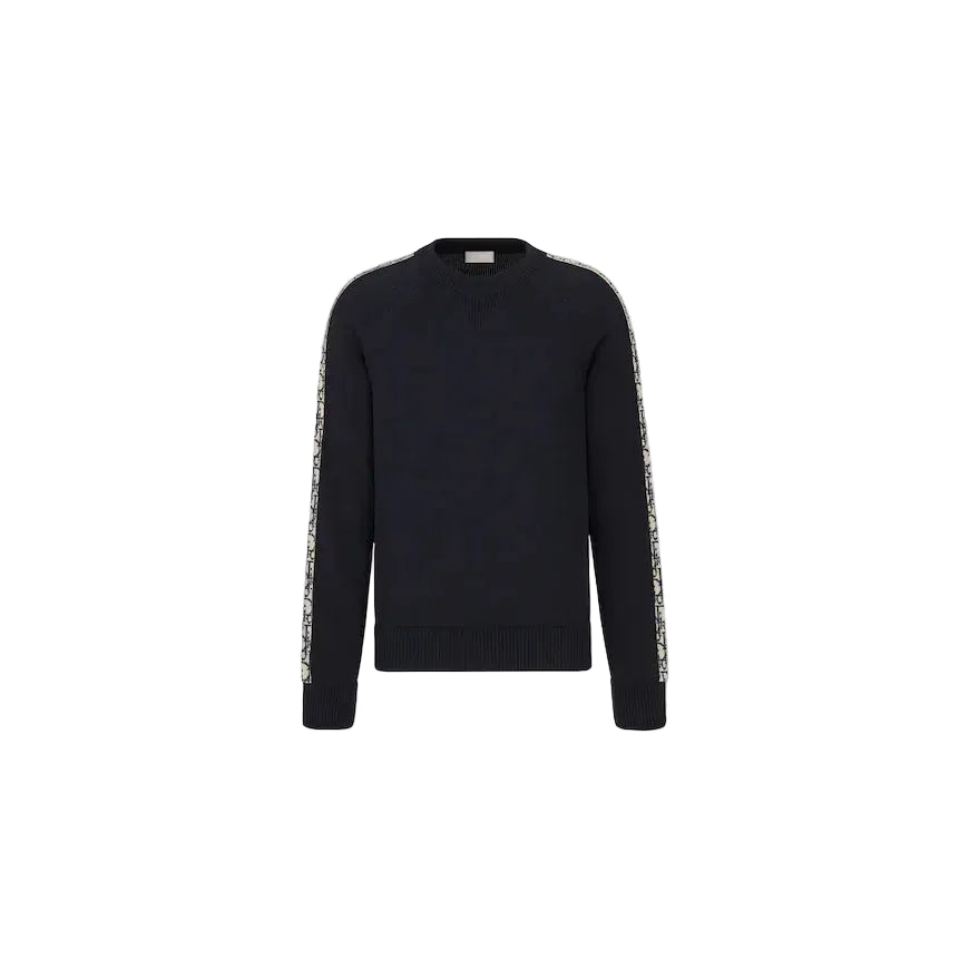 D!or Swearshirt in navy blue