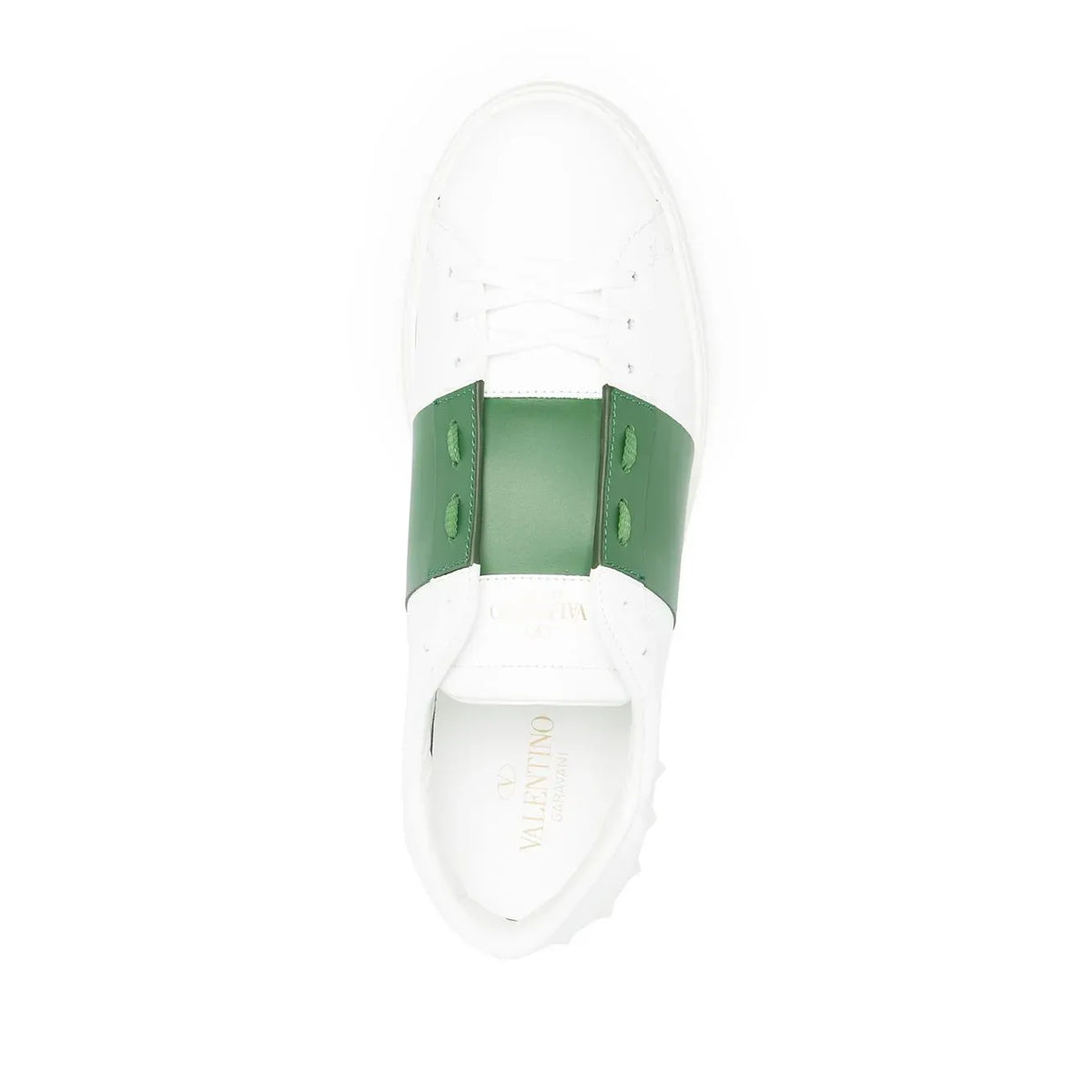 Valetino low-top Open sneakers in Green