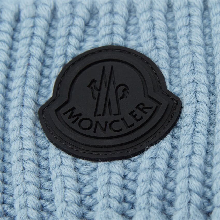 Monclr blue beanie