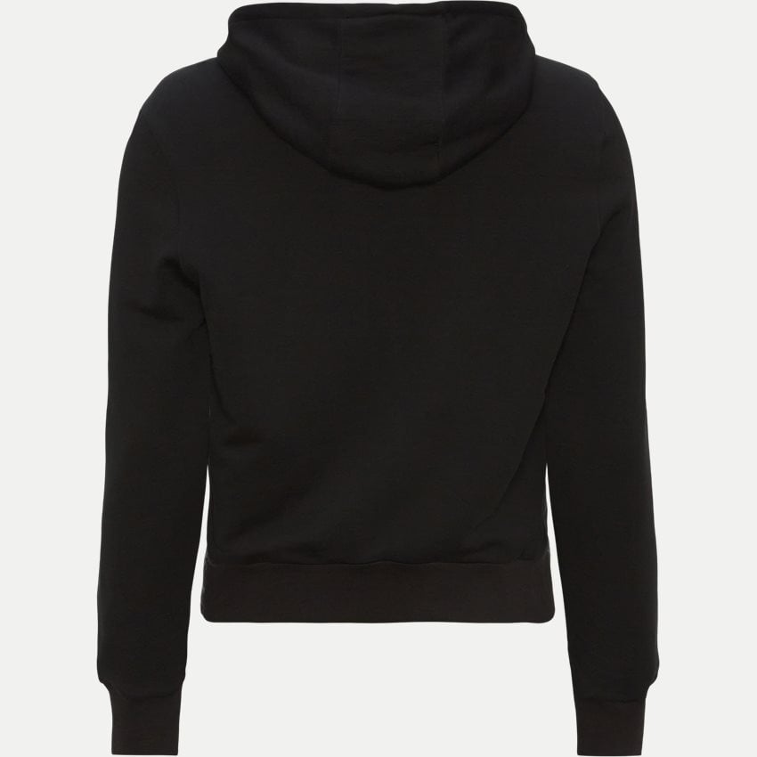 Monclr Cardigan All Black with black puffer