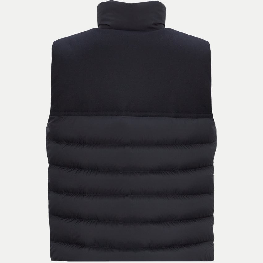 Monclr Black on Black puffer Vest