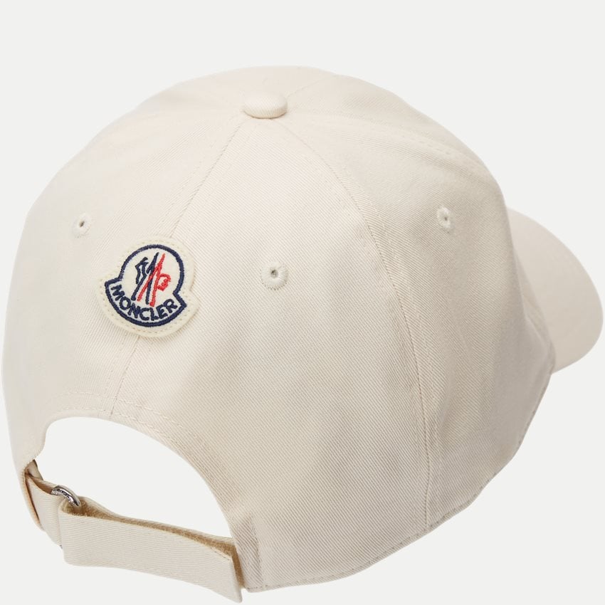 Monclr baseball white cap
