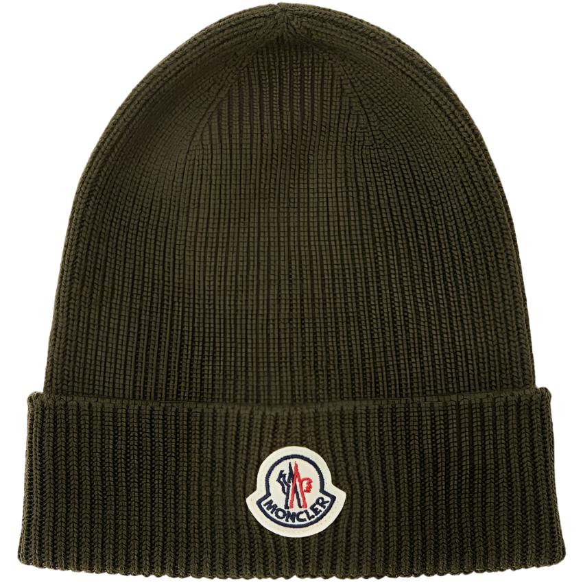 Monclr Olive Beanie