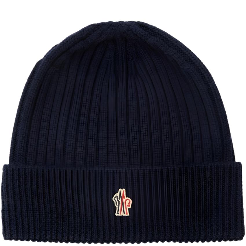 Monclr navy blue beanie