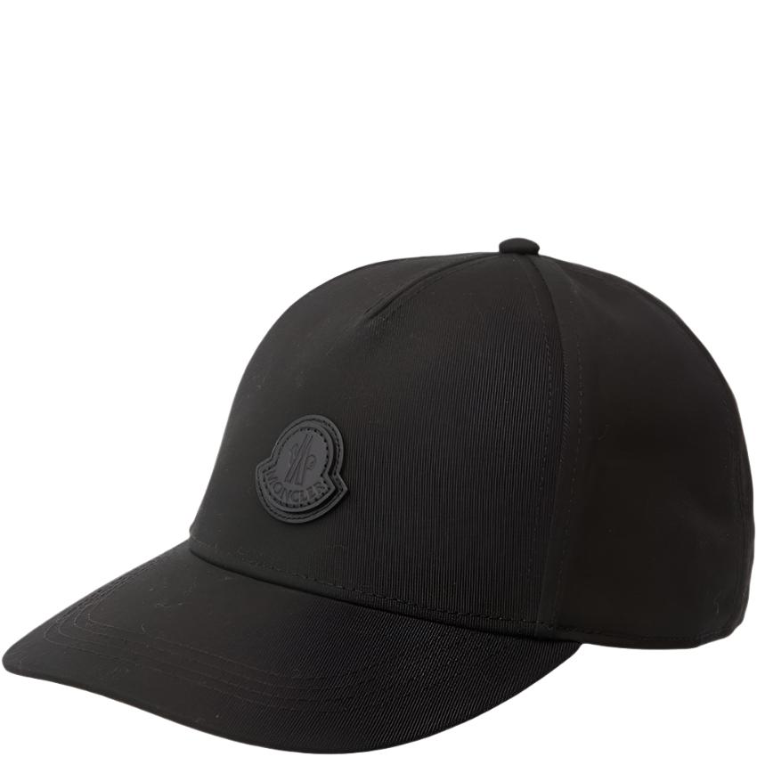 Monclr black baseball cap