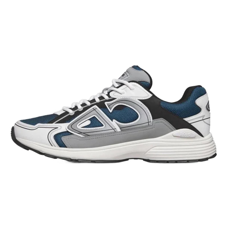D!or B30 shoes in white/blue/black