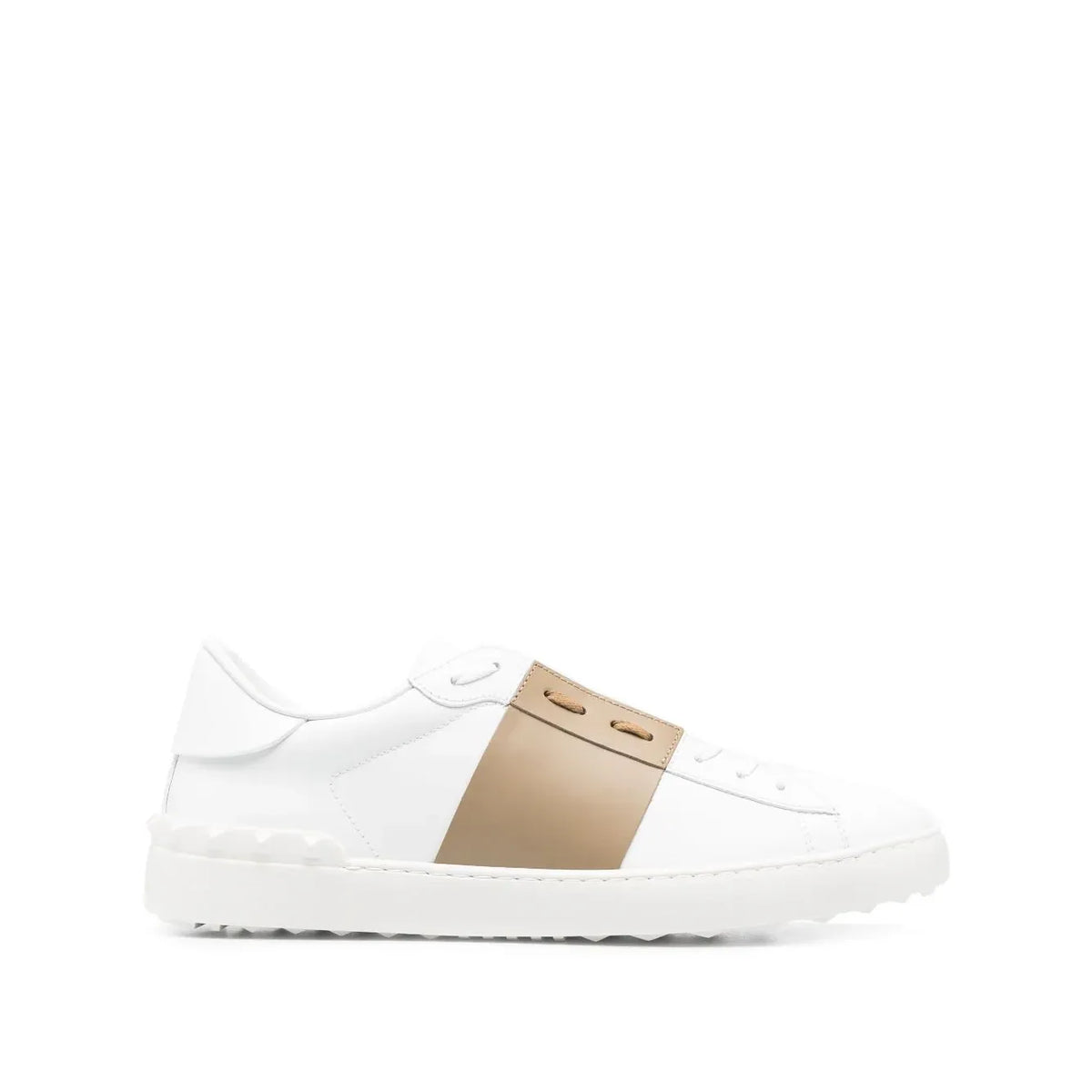 Valetino low-top Open sneakers in Gold