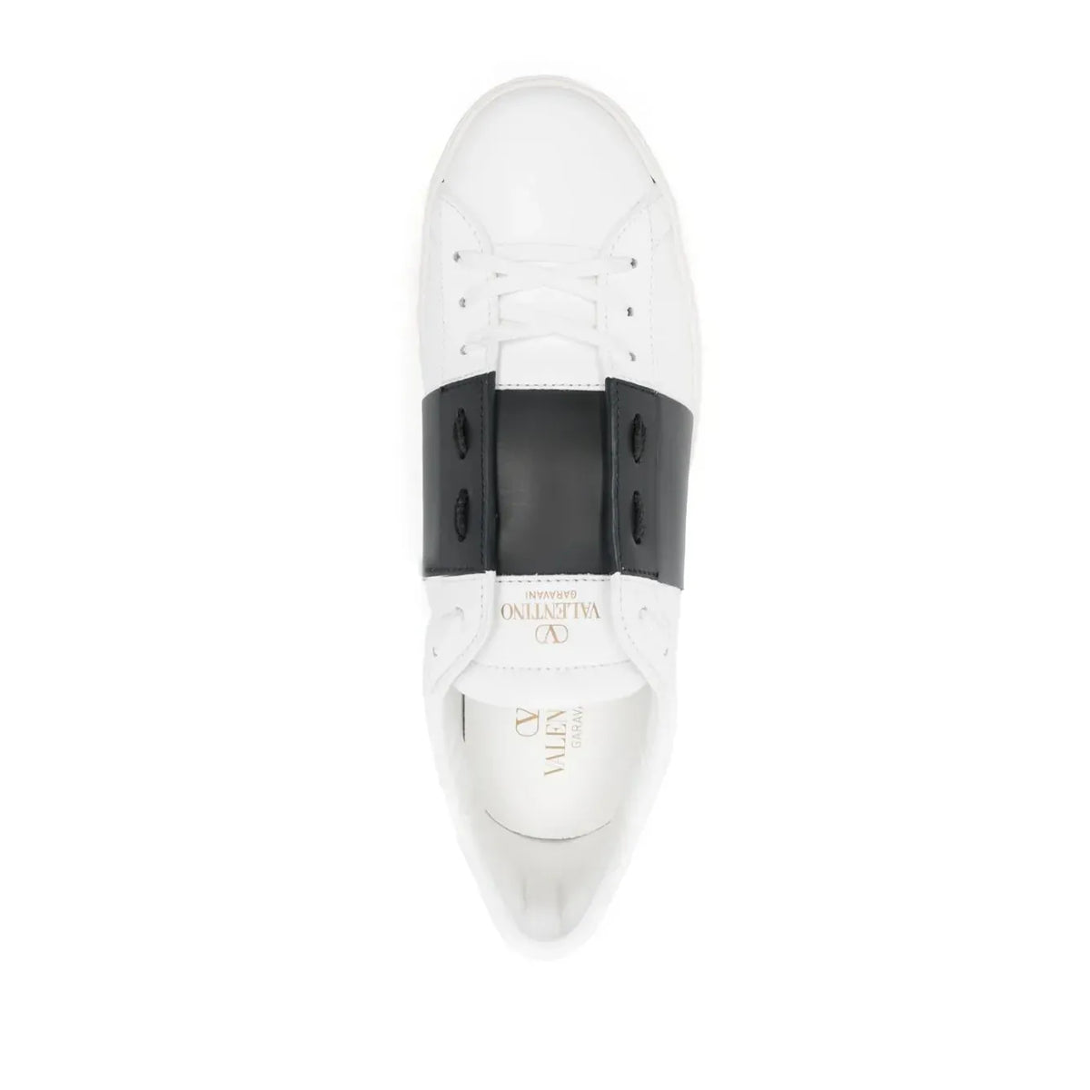 Valetino low-top Open sneakers in black