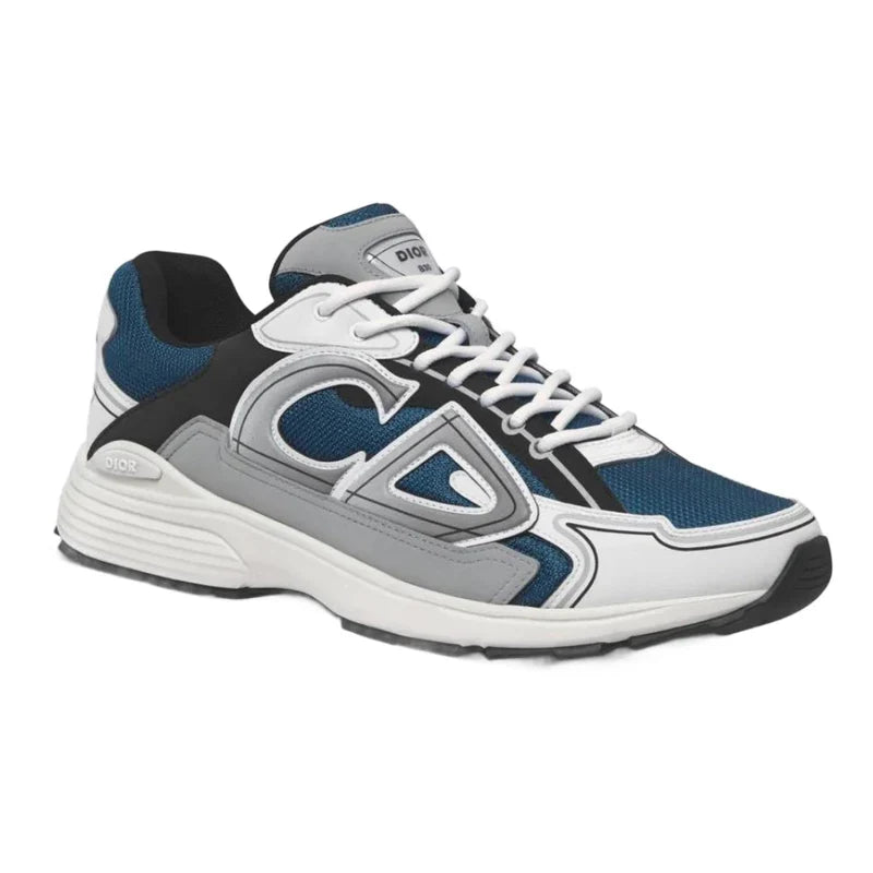 D!or B30 shoes in white/blue/black