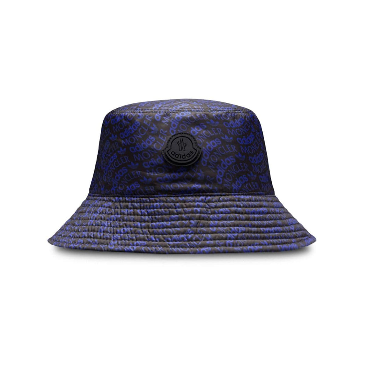 Monclr X adidas blue bucket hat