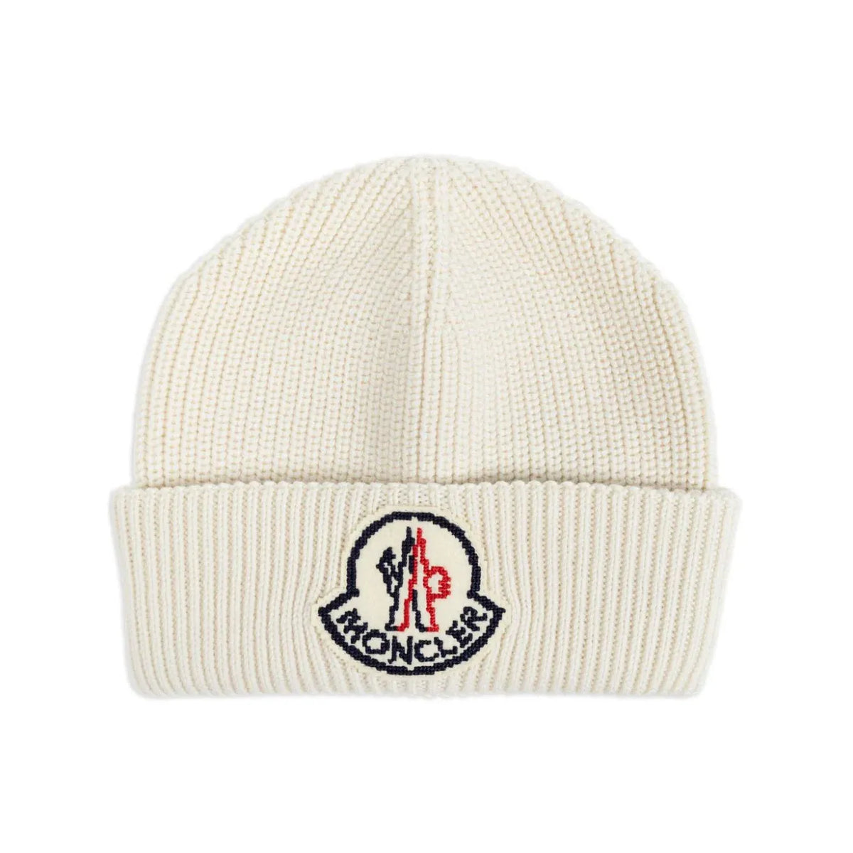Monclr White Beanie