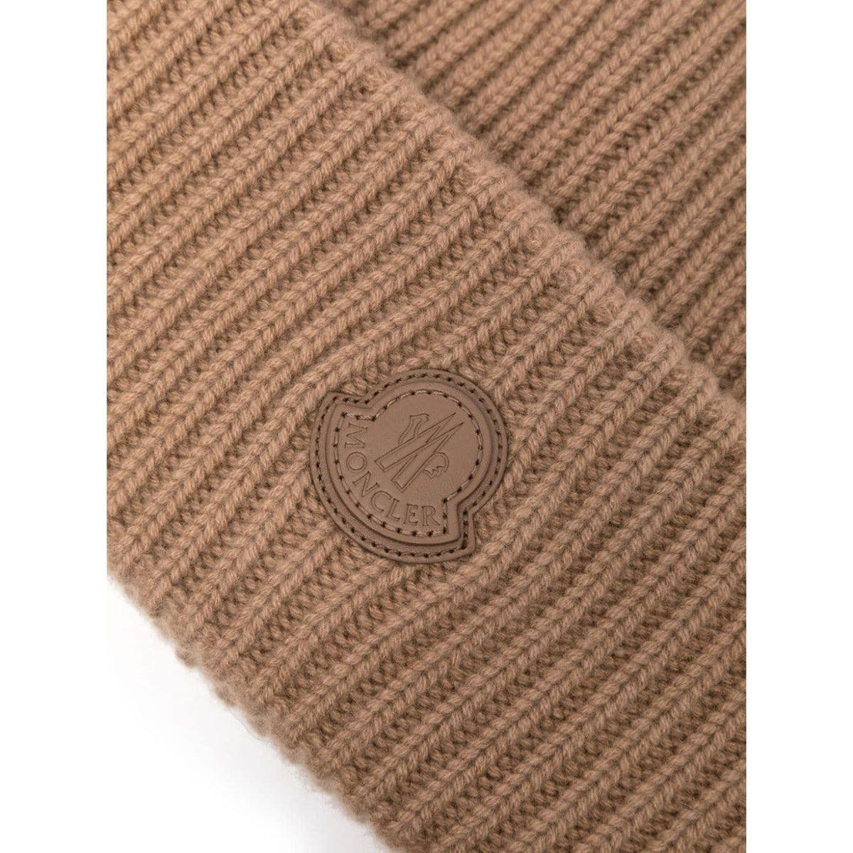 Monclr brown beanie