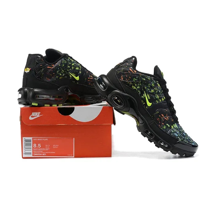 N1ke TN SNEAKERS Black with pattern