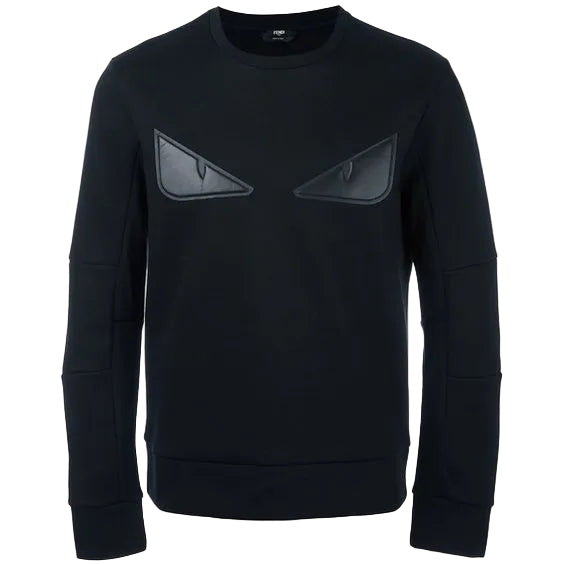 F€ndi black eyes sweatshirt