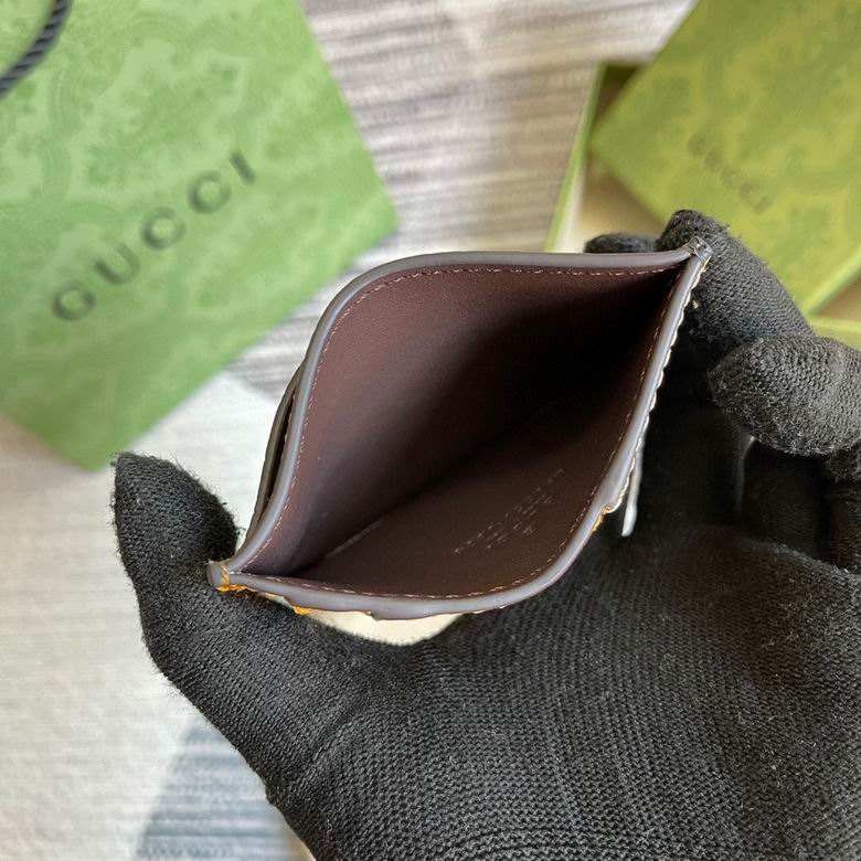 Guuccii Wallet beige/brown tiger
