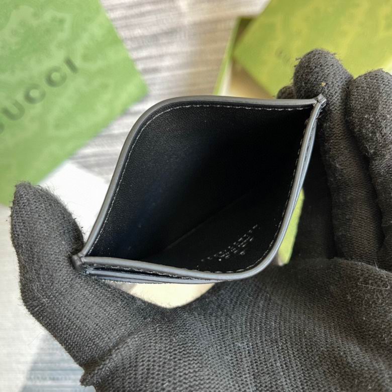 Guuccii Wallet beige/black leather snake