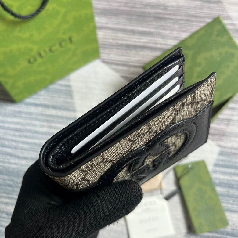 Guuccii Wallet beige/black GG