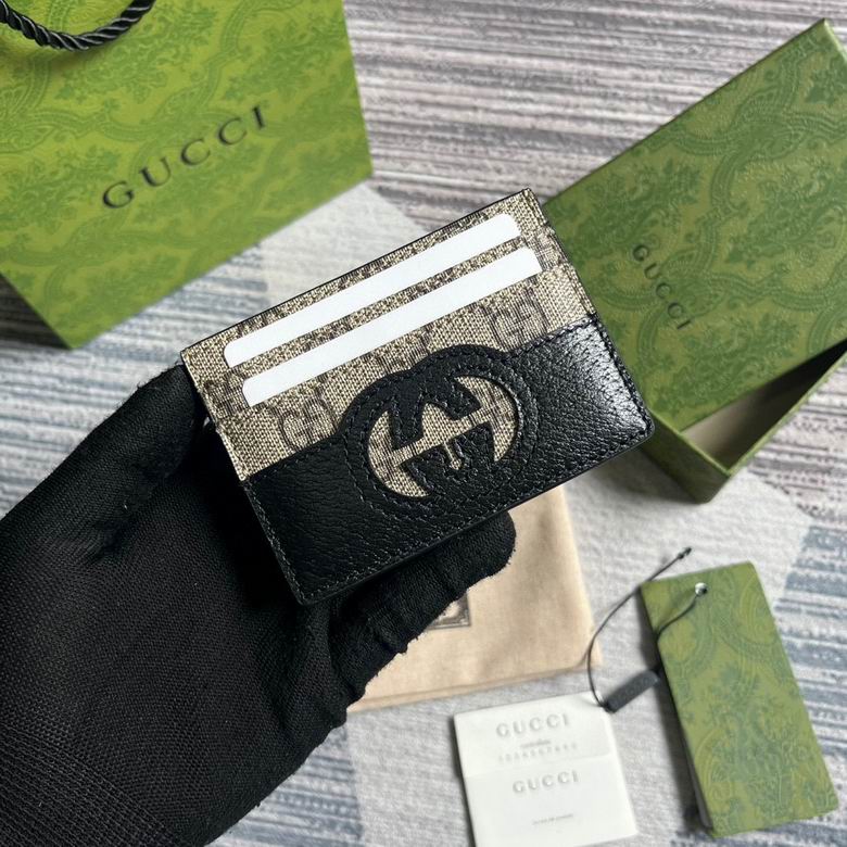 Guuccii Wallet beige/black GG