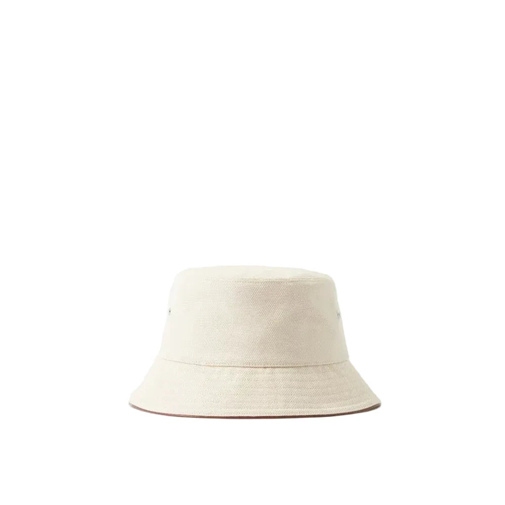 BBRY Bucket Hat White with text