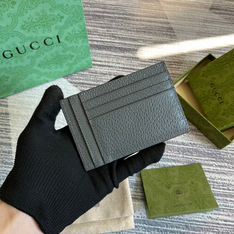 Guuccii Wallet leather black GG