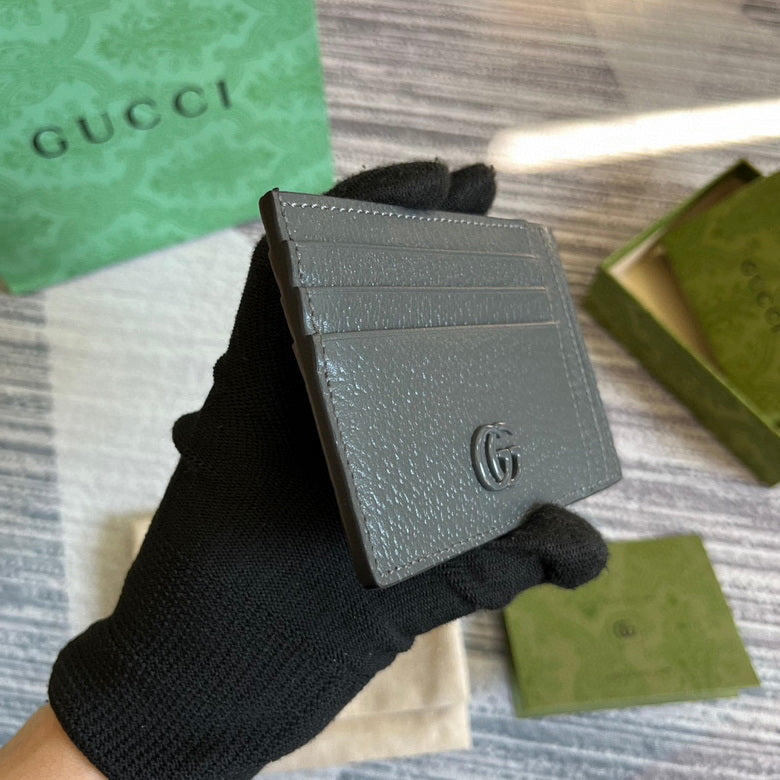 Guuccii Wallet leather black GG