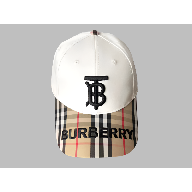 BBRY beige/white baseball cap