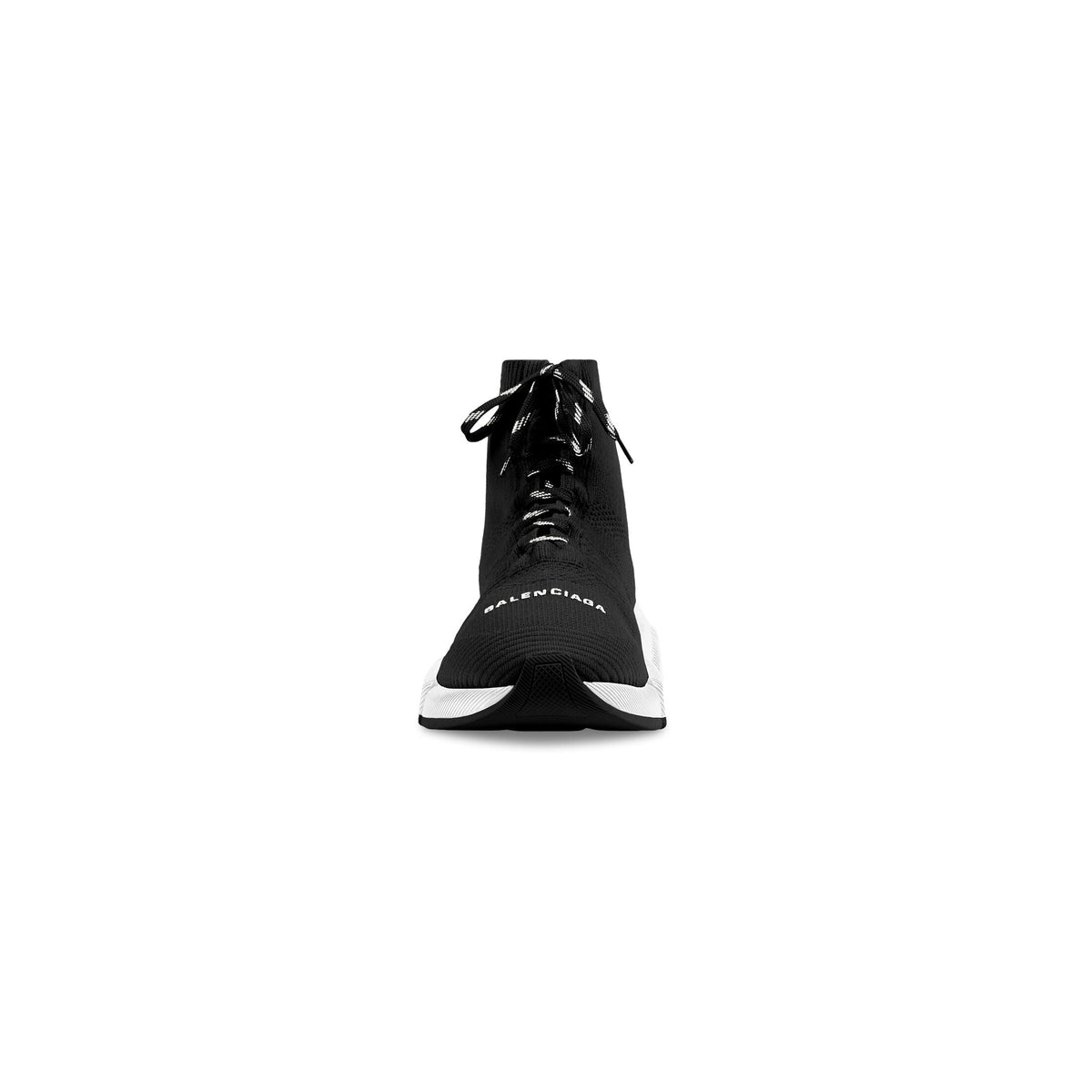 B@lenciga Speed Shoes in Black and white details