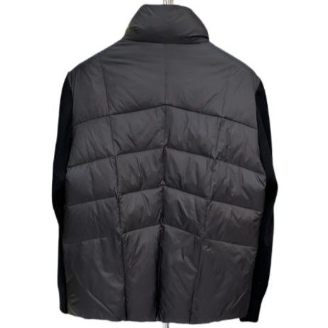 Monclr Cardigan Black Puffer