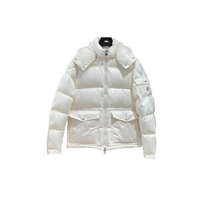 Monclr feather-down hooded puffer jacket