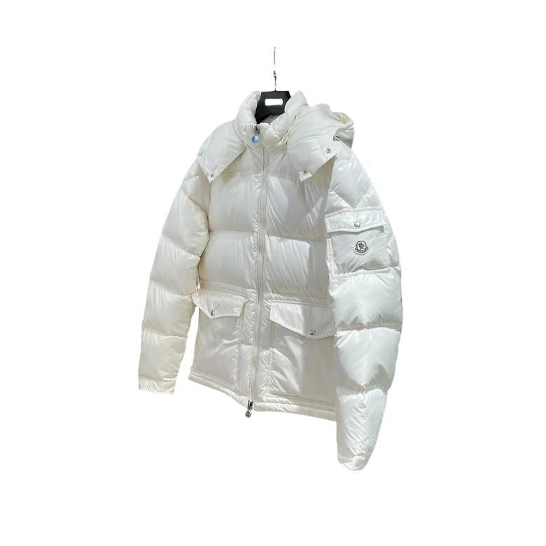 Monclr feather-down hooded puffer jacket