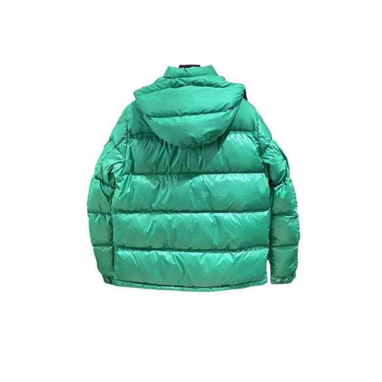 Monclr feather-down hooded puffer jacket
