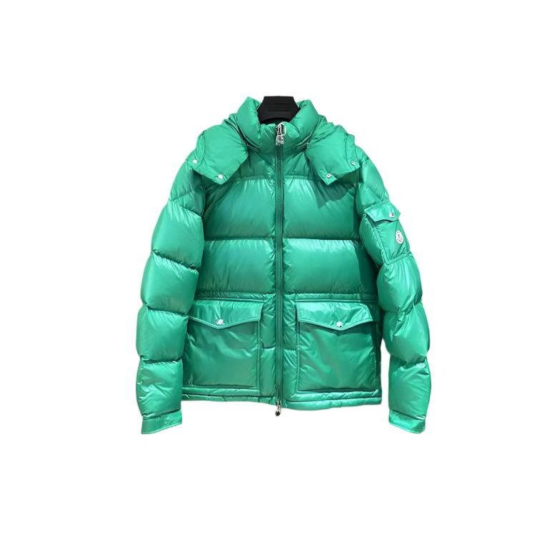 Monclr feather-down hooded puffer jacket