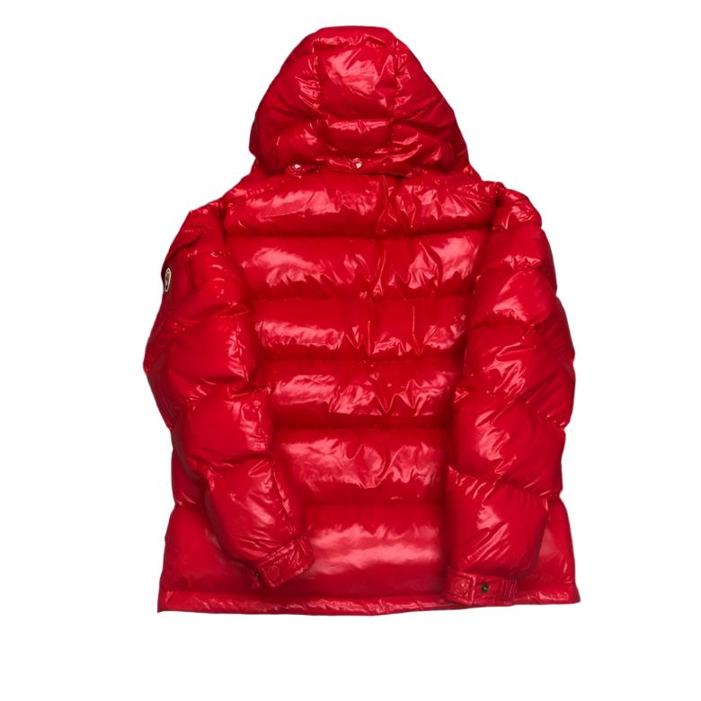 Monclr Jacket Down jacket in glossy nylon lacquer