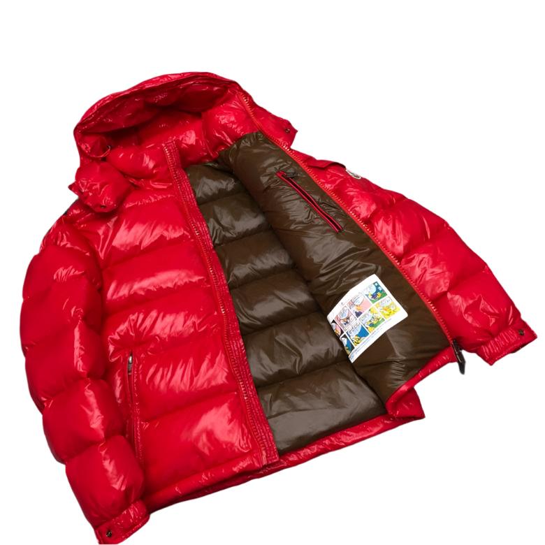 Monclr Jacket Down jacket in glossy nylon lacquer