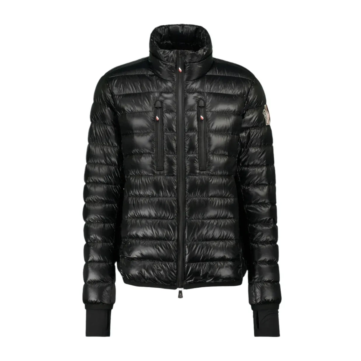 Monclr Grenoble puffer jacket has a high neck