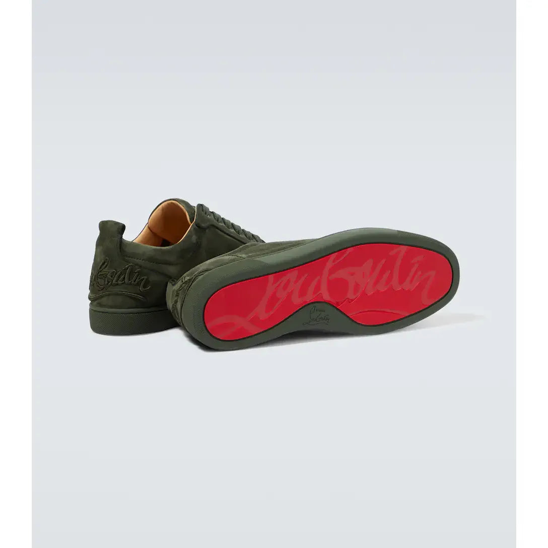 Christian Loobs shoes wihout spikes in olive green
