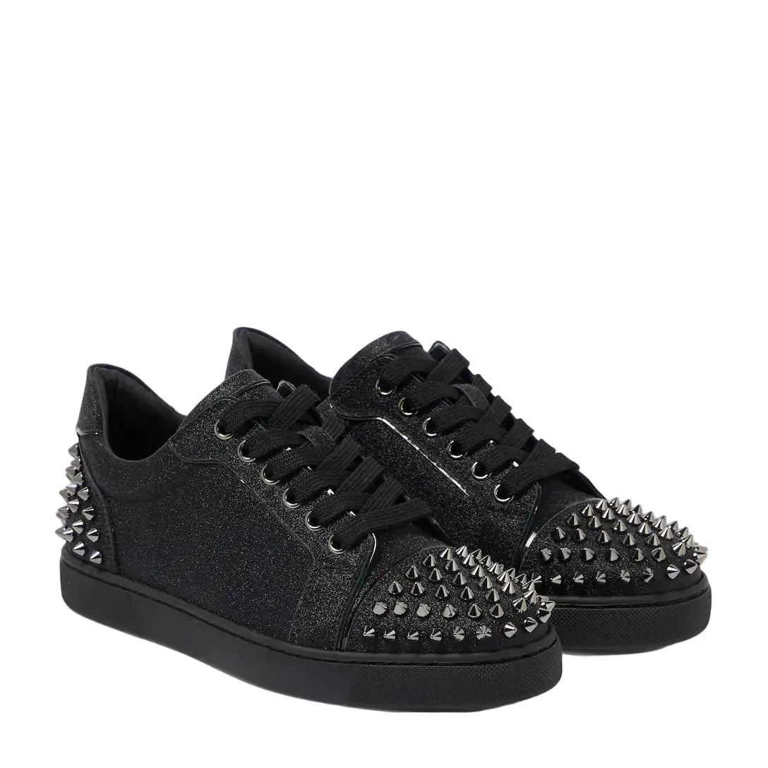 Christian Loobs Vieira embellished leather sneakers