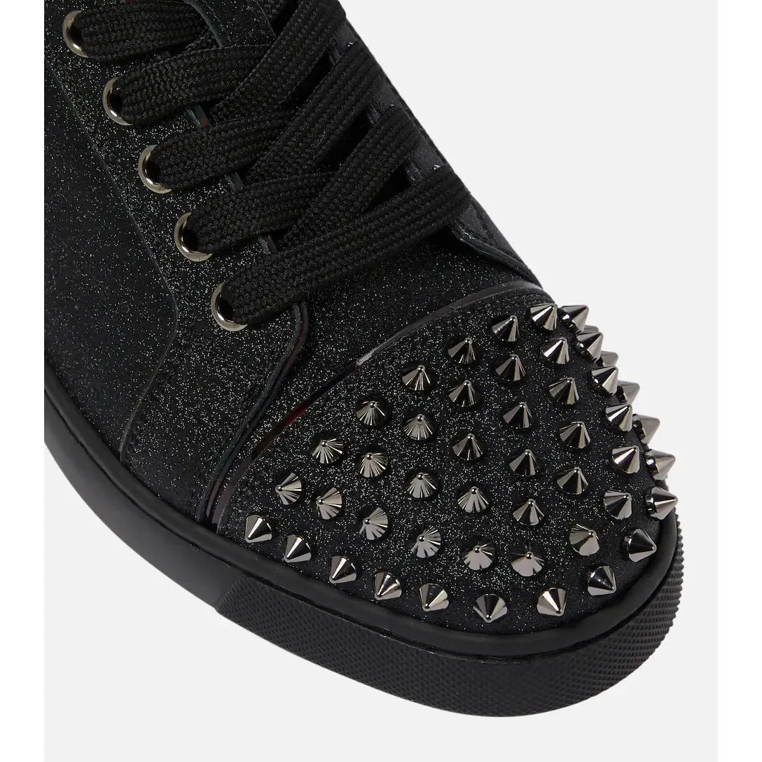 Christian Loobs Vieira embellished leather sneakers