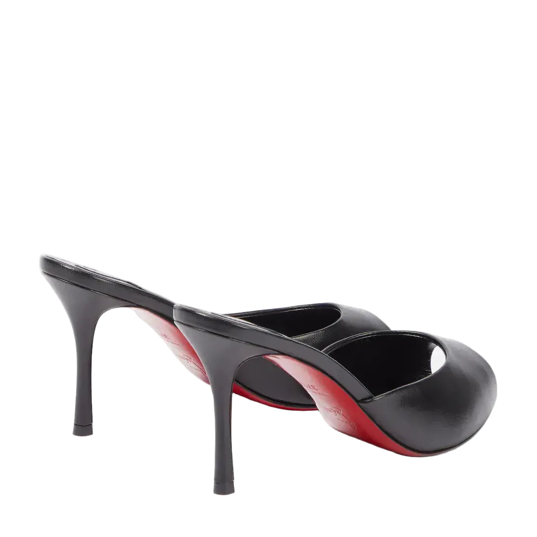 Christian Loobs Heels Me Dolly patent leather mules