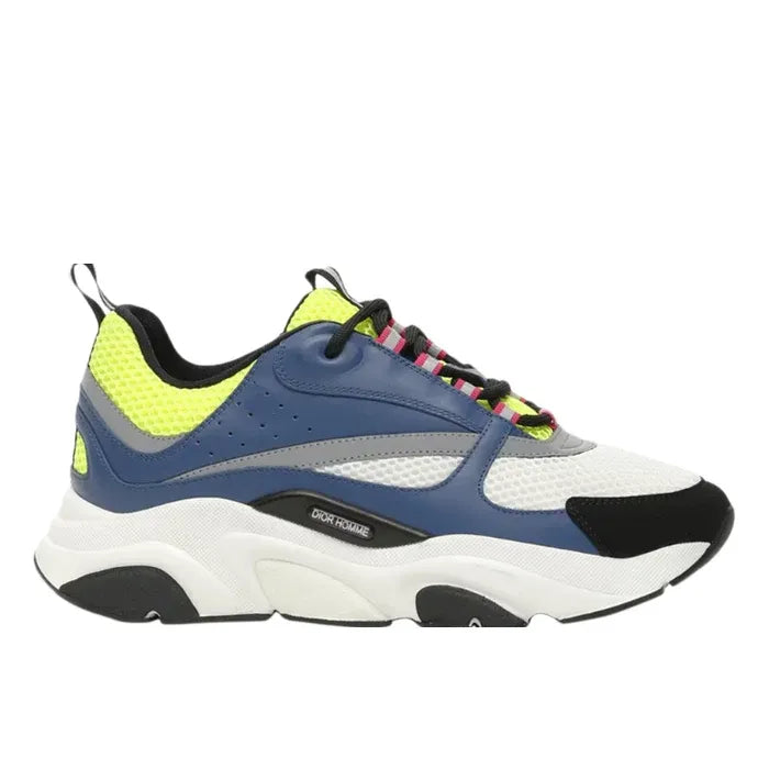 D!or B22 SHOES - Yellow/Blue/White