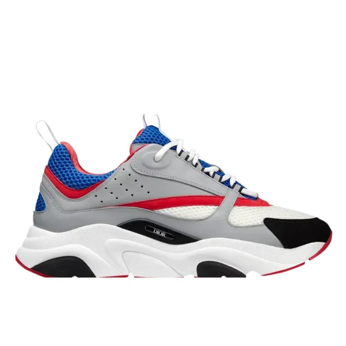 D!or B22 SHOES - Blue/Red/Grey