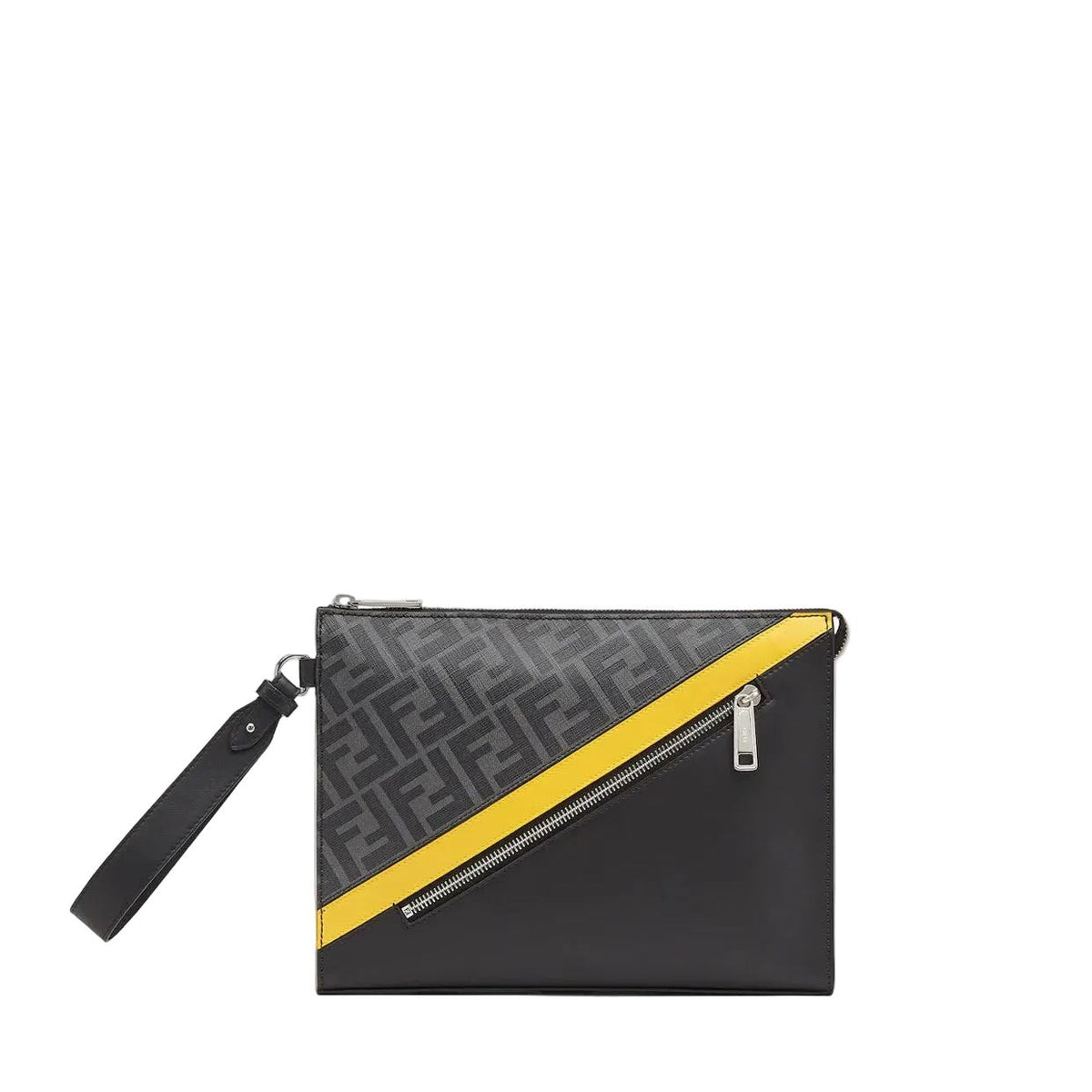 F€ndi Clutch with removable bracelet handle bag