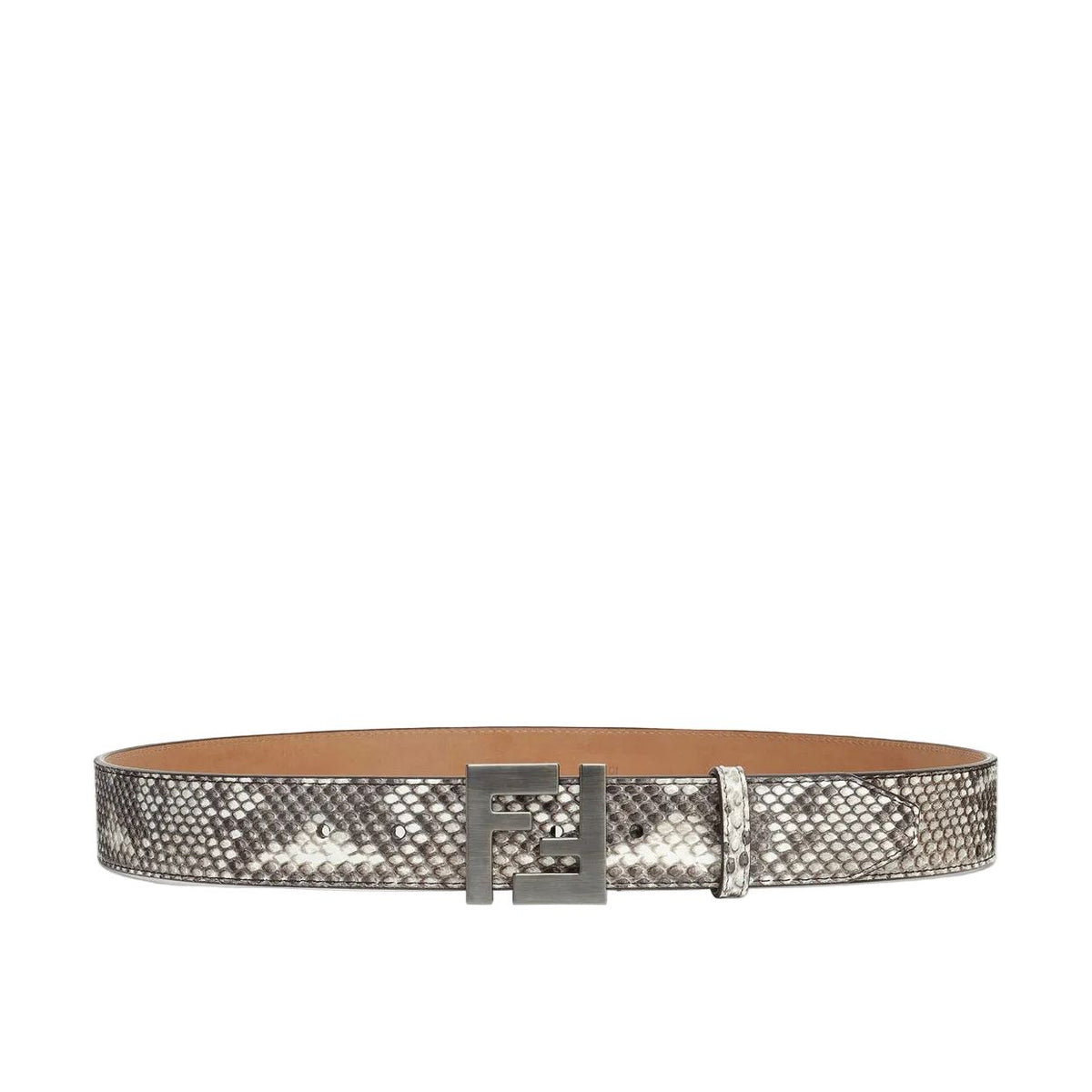 F€ndi Belt Python Leather belt