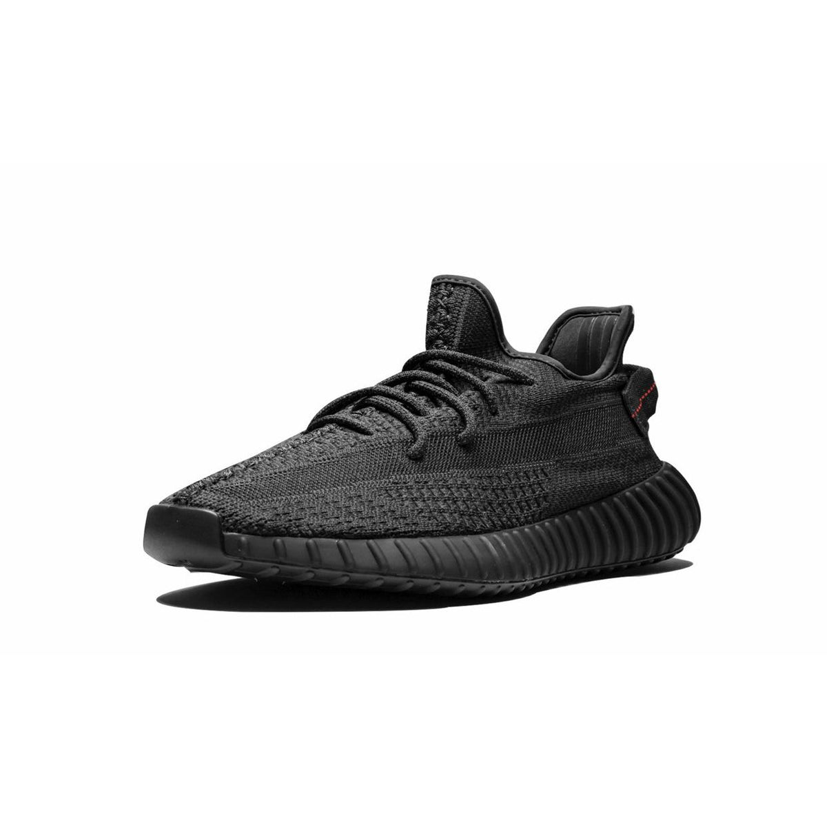 YE*ZY 350 Boost Black with black stripe