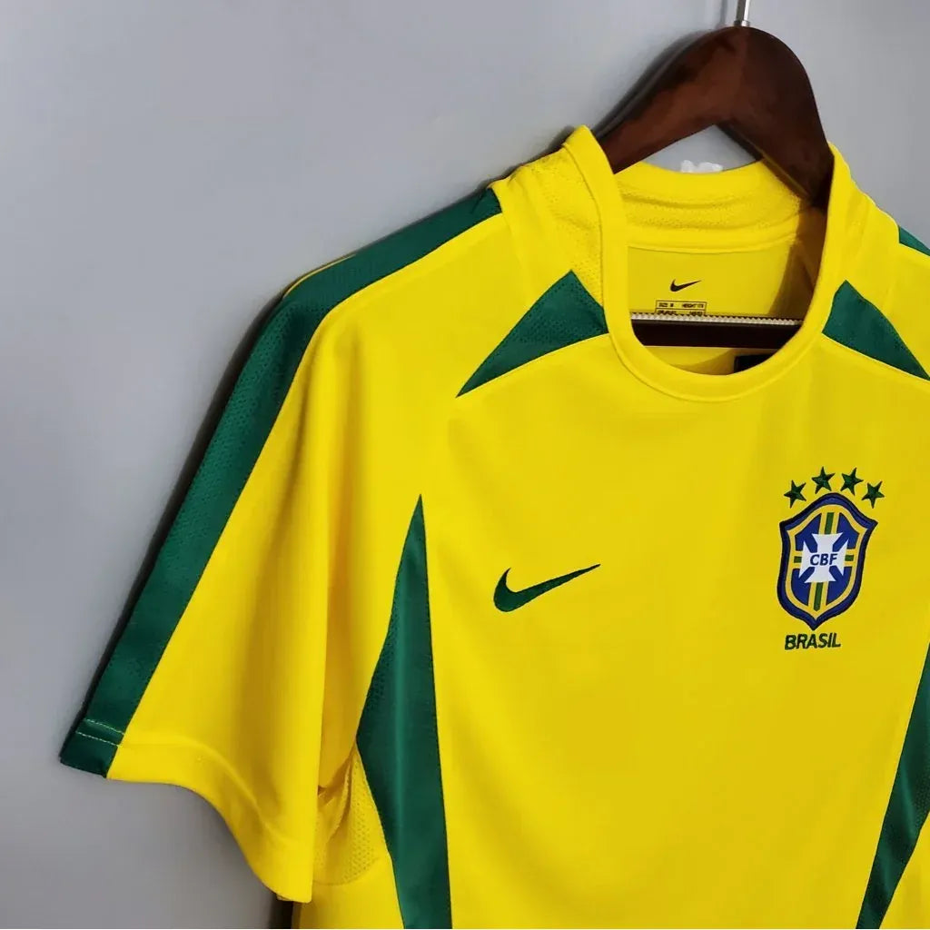BRAZIL 2002 RETRO JERSEY