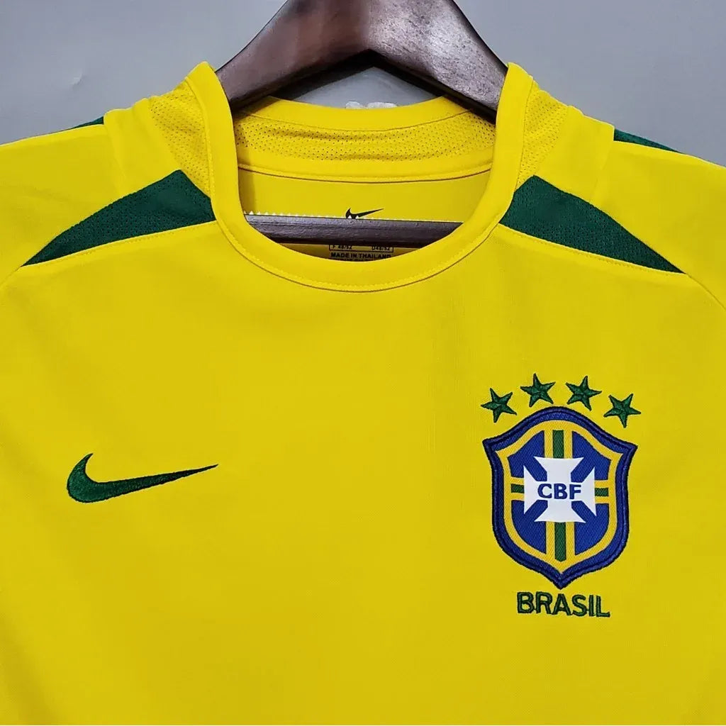 BRAZIL 2002 RETRO JERSEY