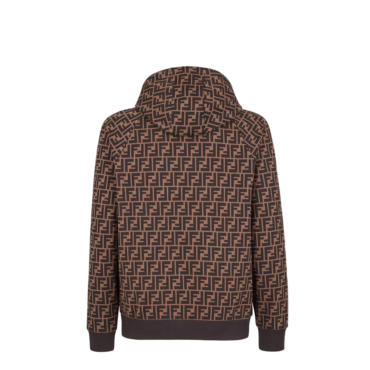 F€ndi Regular-fit sweatshirt with hooded collar