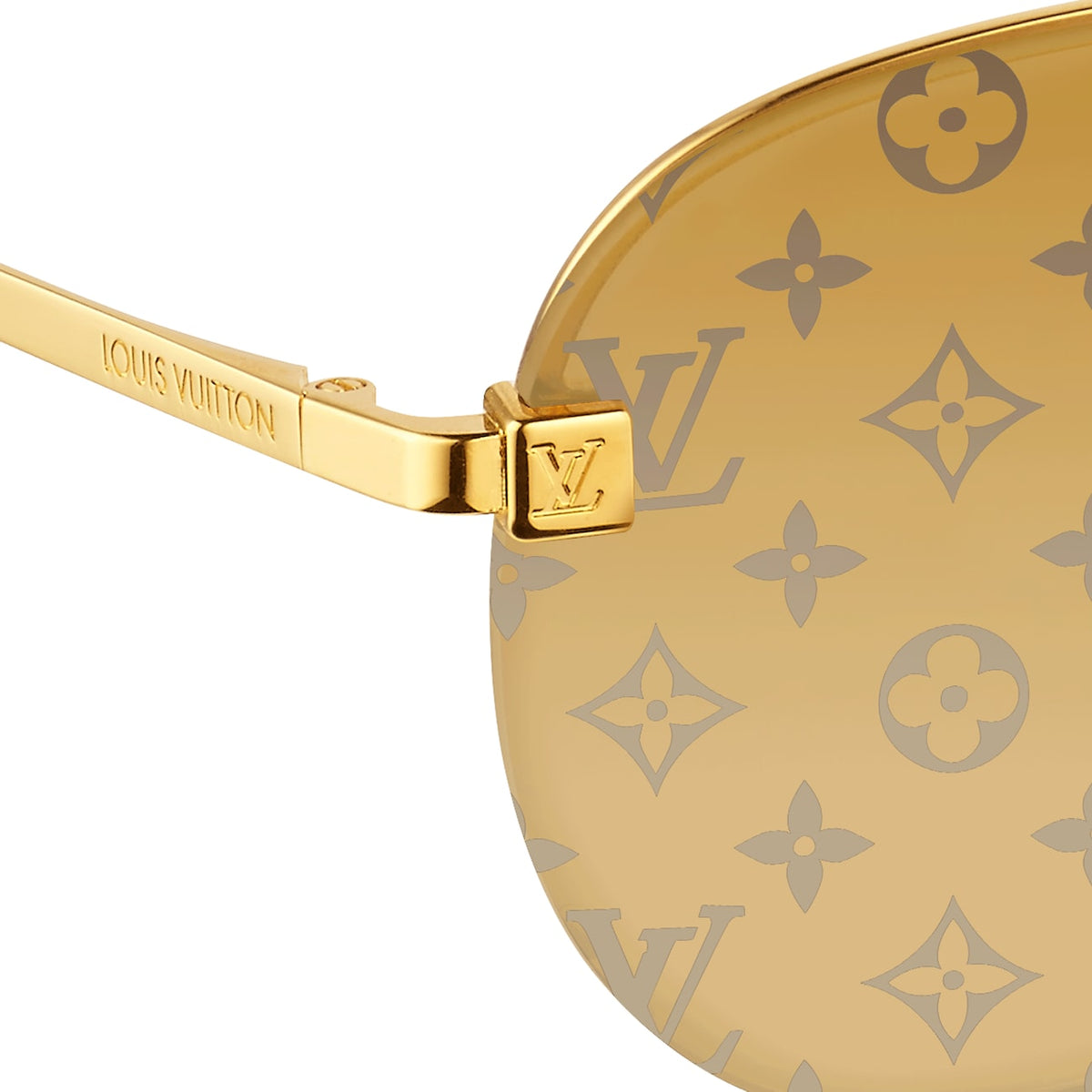 Louic Viutt0n rimless frame SUNGLASSES