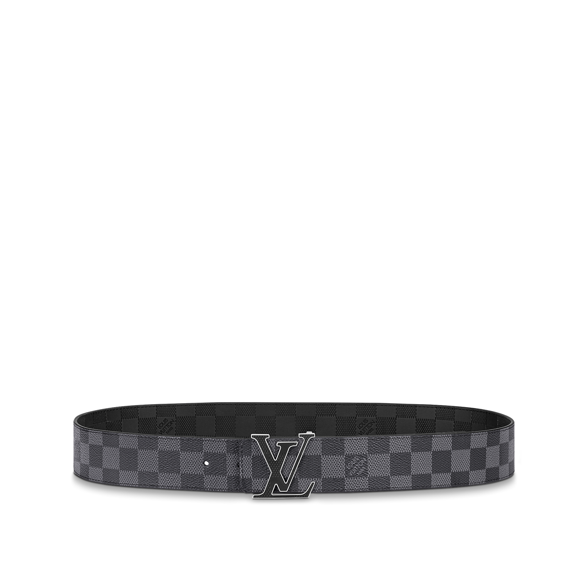 Louic Viutt0n Reversible Damier black buckle and Black belt